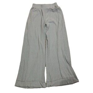 Urban Outfitters Gray French‎ Terry Wide Leg Flare Pants Sweatpants Small EUC